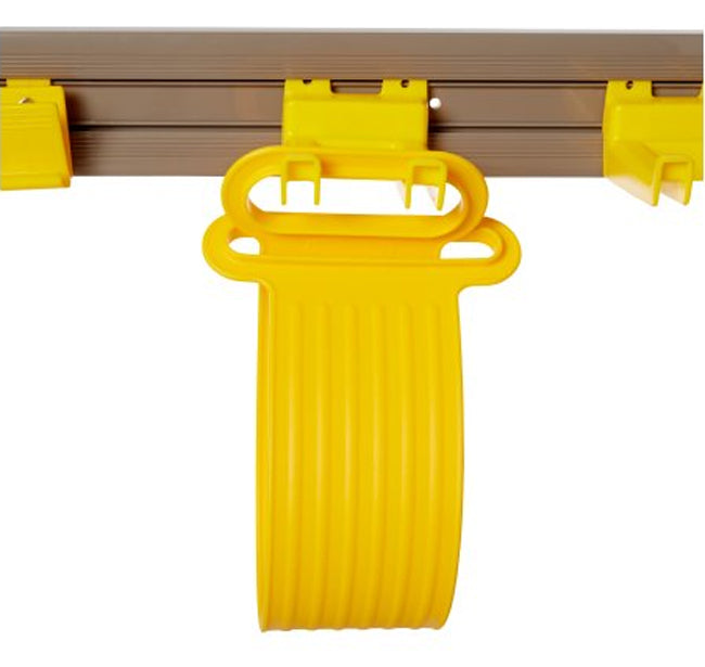 Rubbermaid FG199300GRAY Closet Organizer / Tool Holder Kit 34"L