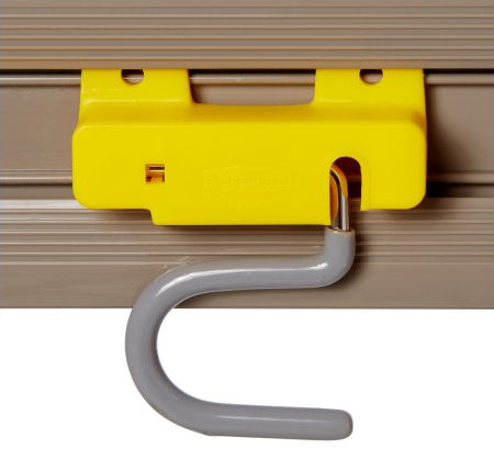 Rubbermaid FG199300GRAY Closet Organizer / Tool Holder Kit 34"L