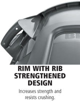 Rubbermaid FG263200GRAY Vented BRUTE Round Container 32 Gal. - Gray