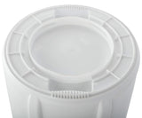 Rubbermaid FG263200WHT Vented BRUTE Round Container 32 Gal. - White