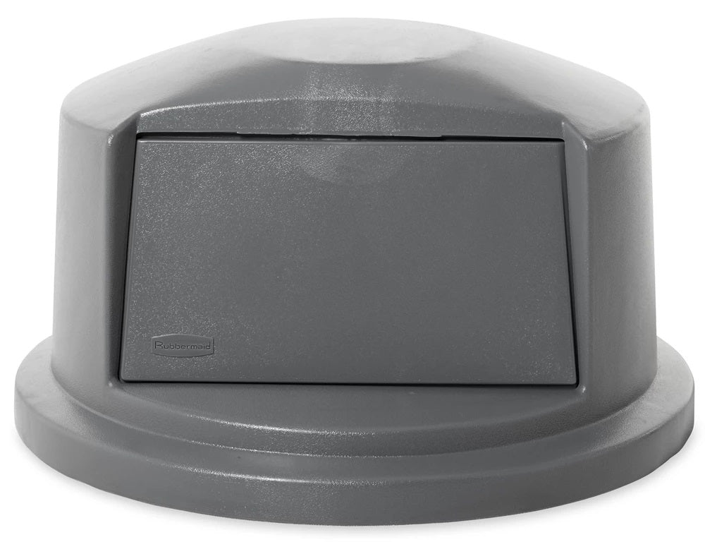 Rubbermaid FG263788GRAY BRUTE Dome Top Lid for 32-Gallon Container - Gray