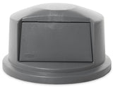 Rubbermaid FG263788GRAY BRUTE Dome Top Lid for 32-Gallon Container - Gray