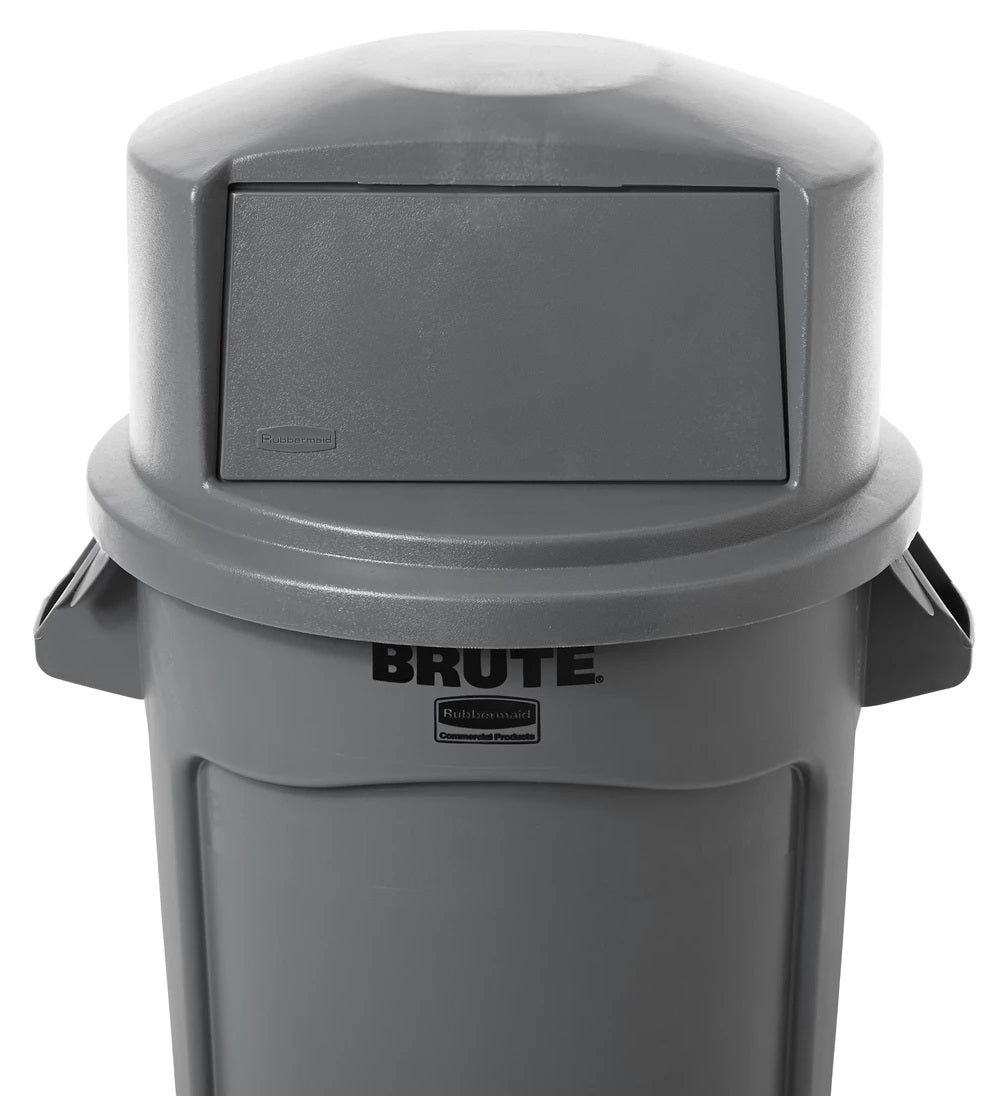 Rubbermaid FG263788GRAY BRUTE Dome Top Lid for 32-Gallon Container - Gray