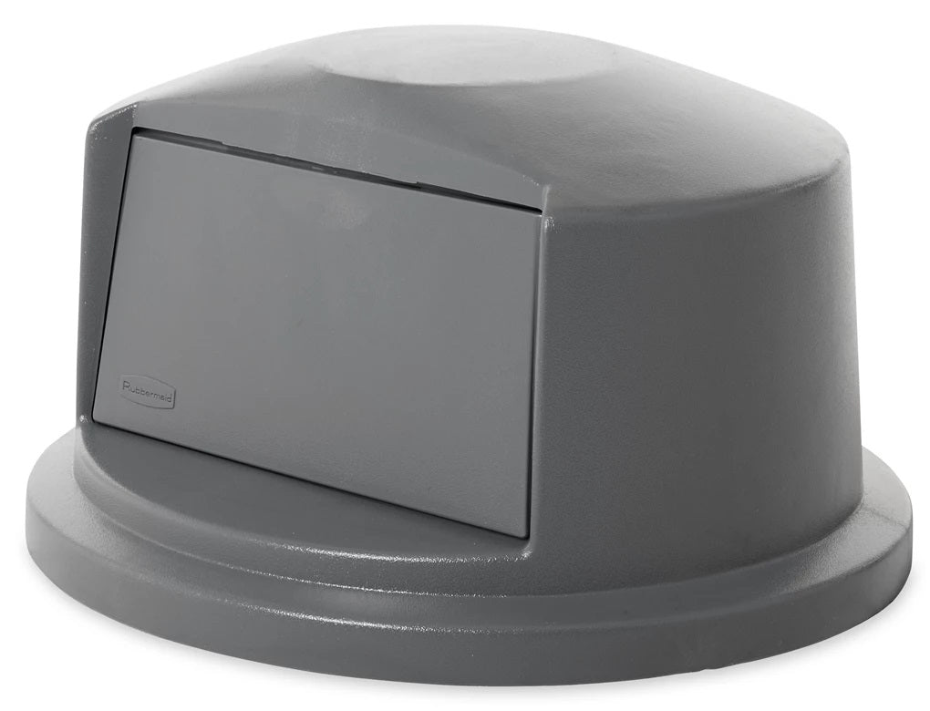 Rubbermaid FG263788GRAY BRUTE Dome Top Lid for 32-Gallon Container - Gray