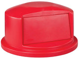 Rubbermaid FG263788RED BRUTE Dome Top Lid for 32-Gallon Container - Red