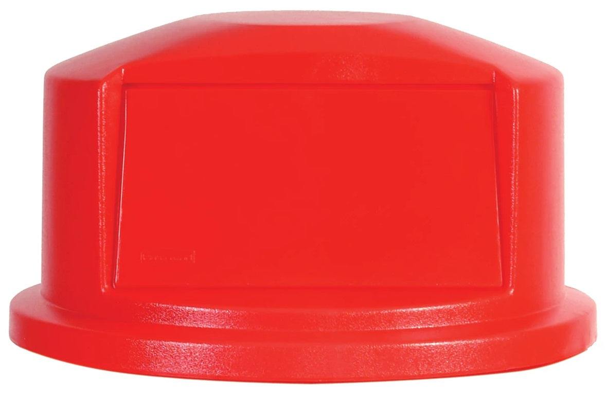 Rubbermaid FG263788RED BRUTE Dome Top Lid for 32-Gallon Container - Red