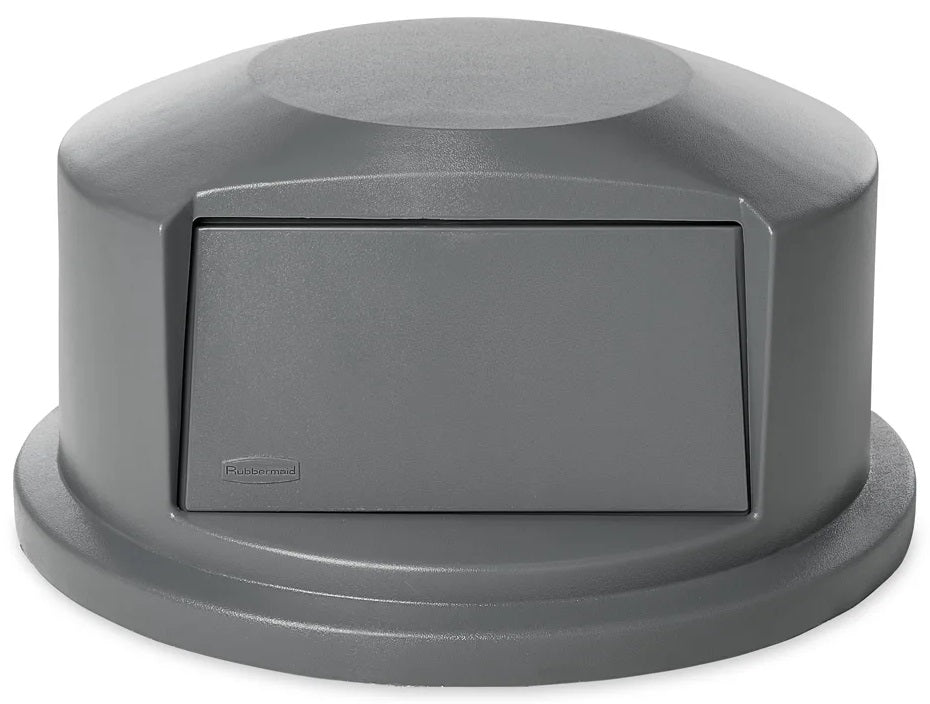 Rubbermaid FG264788GRAY BRUTE Dome Top Lid for 44-Gallon Container - Gray
