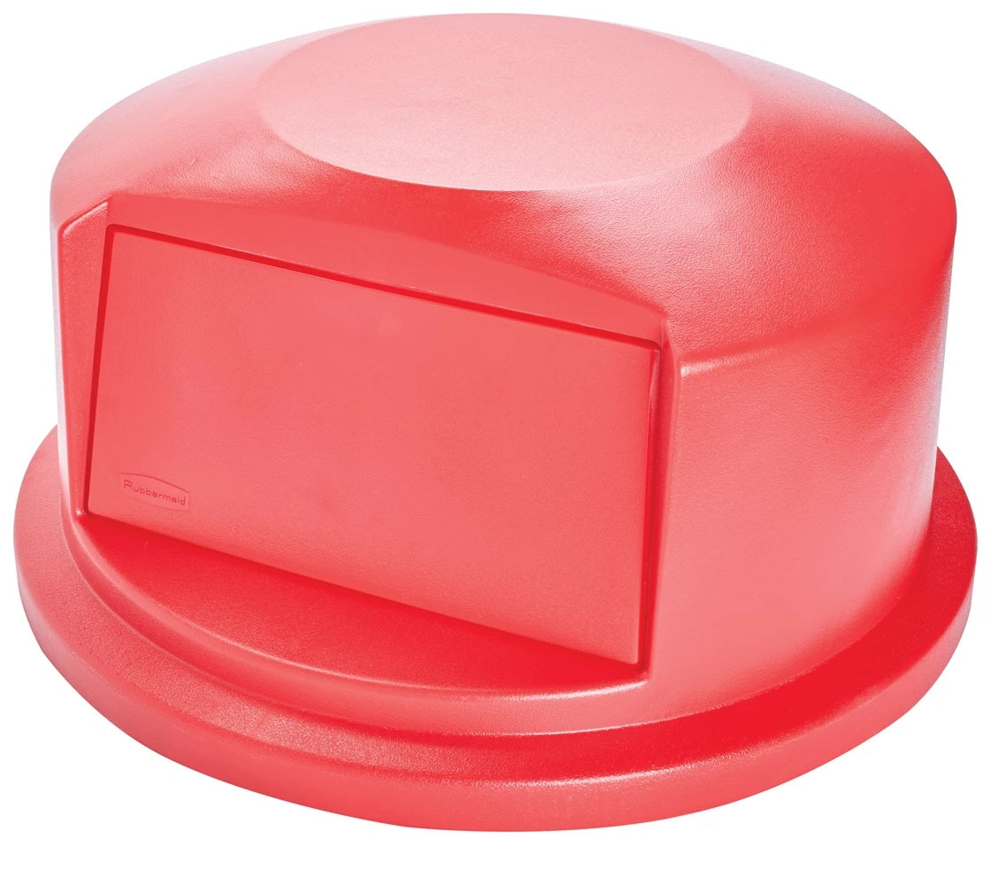 Rubbermaid FG264788RED BRUTE Dome Top Lid for 44-Gallon Container -Red