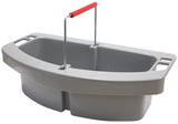 Rubbermaid FG264900GRAY BRUTE Plastic Maid Caddy / Cleaning Caddy 16"L x 9"W x 5"H - Gray