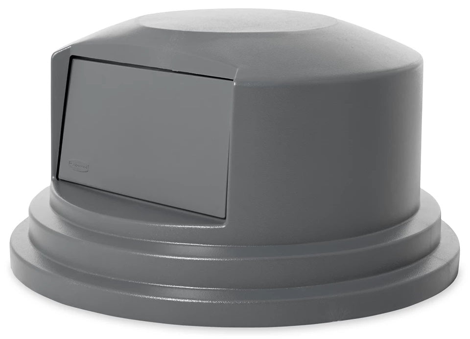 Rubbermaid FG265788GRAY BRUTE Dome Top Lid for 55-Gallon Container - Gray