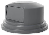 Rubbermaid FG265788GRAY BRUTE Dome Top Lid for 55-Gallon Container - Gray