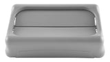 Rubbermaid FG267360GRAY Slim Jim Swing-Top Container Lid - Gray