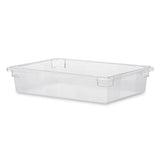 Rubbermaid FG330800CLR Polycarbonate Food / Tote Box 26" x 18" x 6"D - 8-1/2 Gal. - Clear