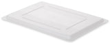 Rubbermaid FG350200WHT Polyethylene Food / Tote Box Lid 26" x 18" - White