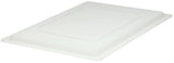 Rubbermaid FG351000WHT Polyethylene Food / Tote Box Lid 18" x 12" - White