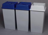 Rubbermaid FG395800GRAY Untouchable Rigid Plastic Square Liner - Gray - for FG917188, FG917388, and FG396500 35 Gallon Containers