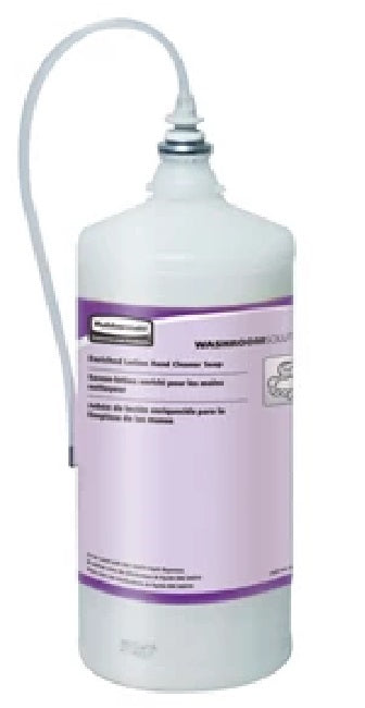 Rubbermaid FG4013131 TC OneShot Pure & Natural Lotion Hand Soap Refill 800 ml - Honeysuckle - for OneShot Dispensers - 4/Case