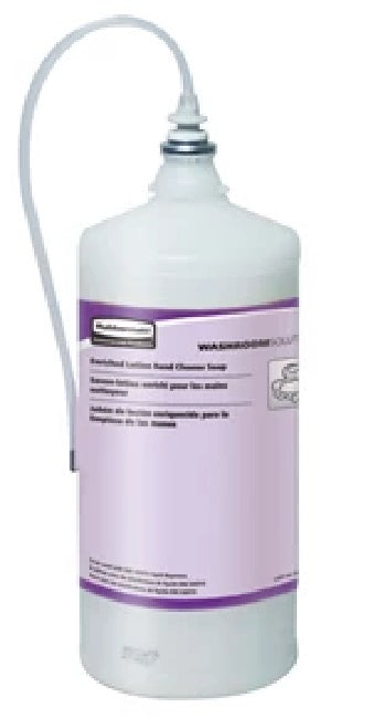 Rubbermaid FG4015431 TC OneShot Pure & Natural Lotion Hand Soap Refill 1,600 ml - Honeysuckle - for OneShot Dispensers - 4/Case