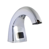 Rubbermaid FG402073 TC OneShot Counter Mount Low Profile Plastic Liquid/Lotion Hand Soap Dispenser with Touch Free Smart Sensor - Polished Chrome