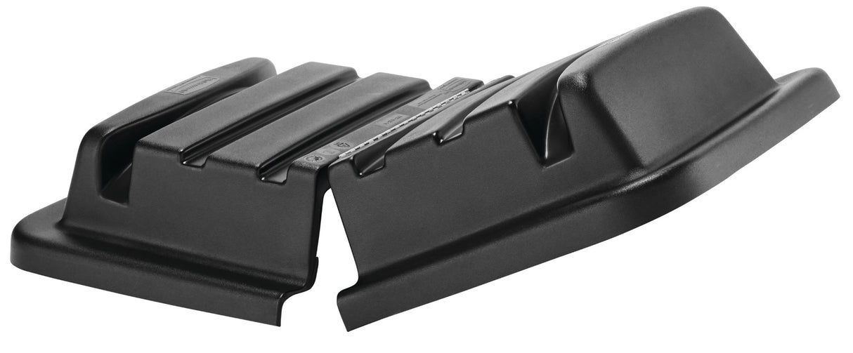 Rubbermaid FG461300BLA Hinged Dome Cube/Utility Truck Lid 43-1/8"L x 27-1/2"W x 8-1/2"H - Black - for 4612 12 Cu. Ft. Cube Trucks & 4712 Heavy Duty Utility Trucks