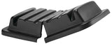 Rubbermaid FG461300BLA Hinged Dome Cube/Utility Truck Lid 43-1/8"L x 27-1/2"W x 8-1/2"H - Black - for 4612 12 Cu. Ft. Cube Trucks & 4712 Heavy Duty Utility Trucks