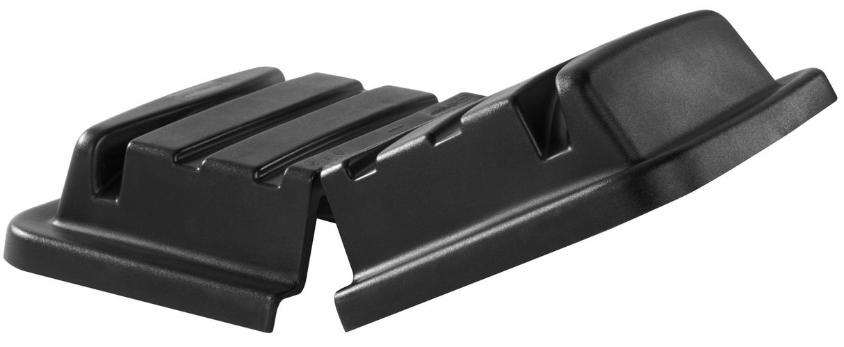 Rubbermaid FG461500BLA Hinged Dome Cube/Utility Truck Lid 44-1/8"L x 31"W x 8-1/2"H - Black - for 4614, 4616 & 4716 14/16 Cu. Ft. Cube Trucks / Heavy Duty Utility Trucks
