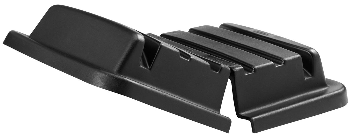 Rubbermaid FG461500BLA Hinged Dome Cube/Utility Truck Lid 44-1/8"L x 31"W x 8-1/2"H - Black - for 4614, 4616 & 4716 14/16 Cu. Ft. Cube Trucks / Heavy Duty Utility Trucks