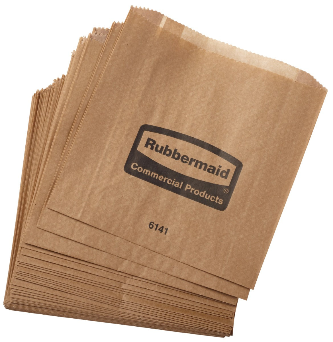 Rubbermaid FG6141000000 Sanitary Napkin Receptacle Bags - (5) 50 Bags/Bundle - 250 Bags/Case
