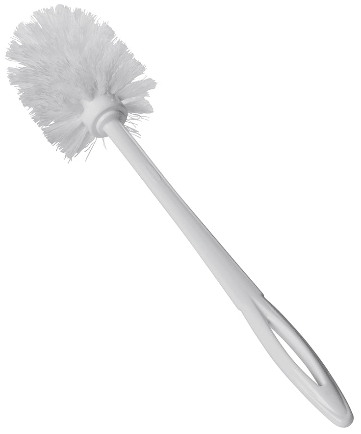 Rubbermaid FG631000WHT Toilet Bowl Brush with Plastic Handle 14-1/2" - White