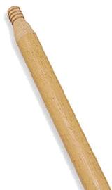 Rubbermaid FG636100LAC Threaded Wood Broom Handle 60" - Natural Lacquered