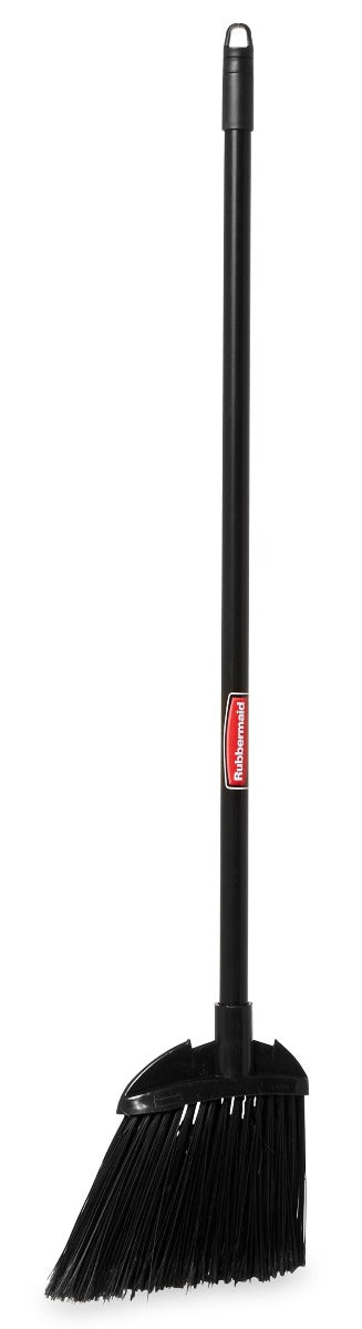 Rubbermaid FG637400BLA Executive Series Lobby Broom with Flagged Bristles and Vinyl Handle 7-1/2" L x 2" W x 35" - Black