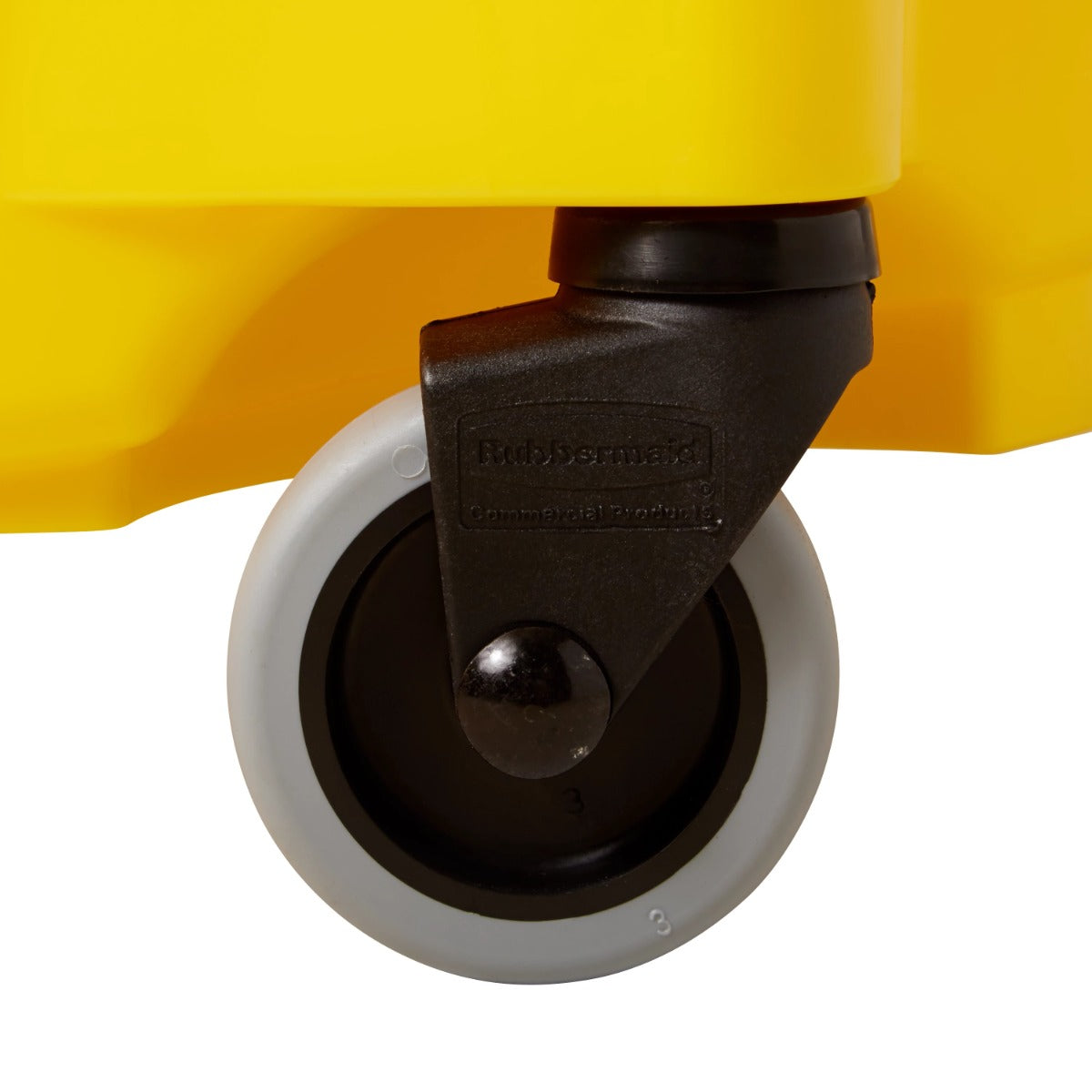 Rubbermaid FG748000YEL WaveBrake Mop Bucket with Side-Press Wringer 26 qt. - Yellow