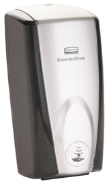 Rubbermaid FG750411 TC AutoFoam Wall Mount Touch-Free Soap Dispenser 1100 ml - Black/Chrome