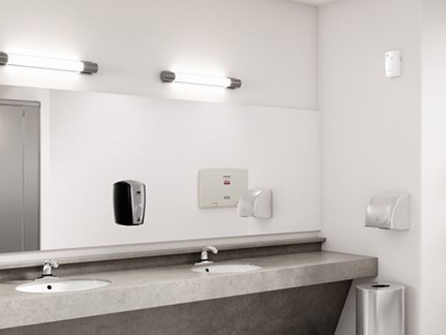 Rubbermaid FG750411 TC AutoFoam Wall Mount Touch-Free Soap Dispenser 1100 ml - Black/Chrome