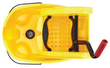 Rubbermaid FG757688YEL WaveBrake Down-Press Bucket and Wringer with Drain 44 Qt. - Yellow
