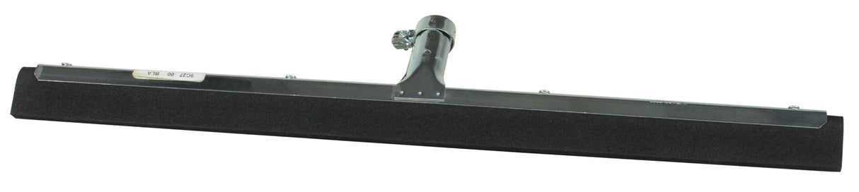 Rubbermaid FG9C2700BLA Standard-Duty Double Foam Floor Squeegee with Metal Frame 22" - Black