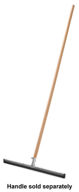 Rubbermaid FG9C2700BLA Standard-Duty Double Foam Floor Squeegee with Metal Frame 22" - Black
