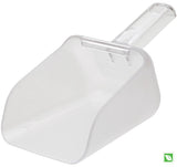 Rubbermaid FG9F7500CLR Bouncer Plastic Contour Scoop 32 oz. - Clear