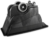 Rubbermaid FG9T1300BLA Structural Foam Open Top Utility Duty Tilt Truck / Trash Cart - Black - 1/2 cu. yd. (450 lb. Capacity)