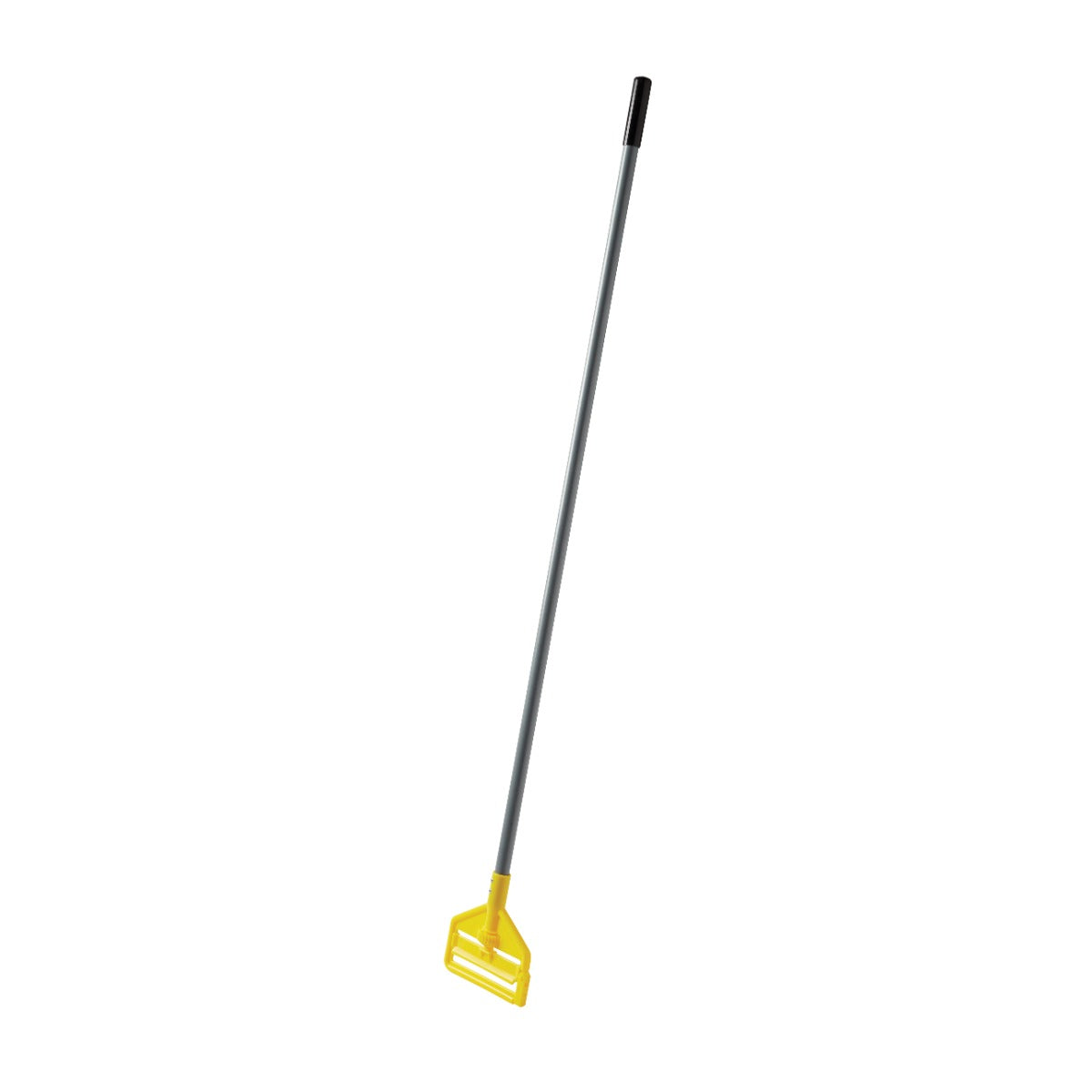 Rubbermaid FGH14600GY00 Invader Wet Mop Gray Fiberglass Handle with Side-Gate Style Yellow Plastic Head 60"