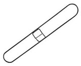 Rubbermaid FGM255000000 Snap-On Wire Dust Mop Frame 36" x 5"