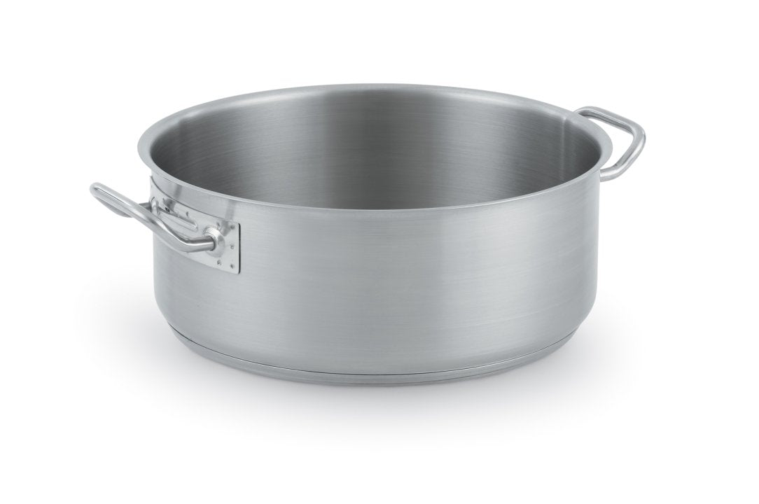 Vollrath 3810 Optio Stainless Steel Induction Brazier / Braising Pot 10 qt.