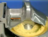 Hobart 84186-5 Buffalo Chopper Food Cutter with #12 Attachment Hub & 18" dia. Bowl - 460v/60/3, 1 HP