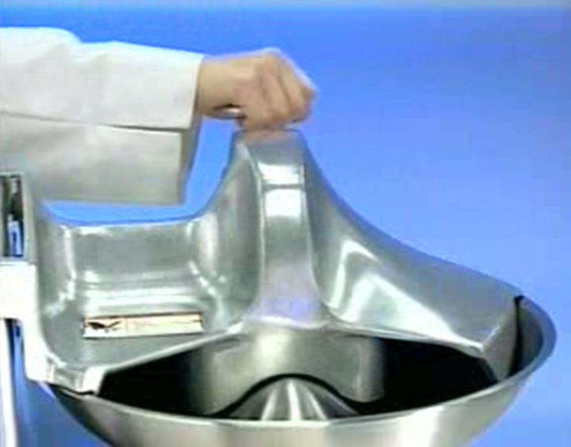 Hobart 84186-5 Buffalo Chopper Food Cutter with #12 Attachment Hub & 18" dia. Bowl - 460v/60/3, 1 HP