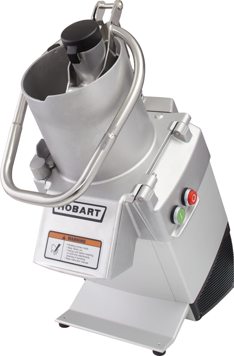 Hobart FP250-1A Continuous Feed Full Hopper Food Processor w/ 3 Plates - 3/4 HP