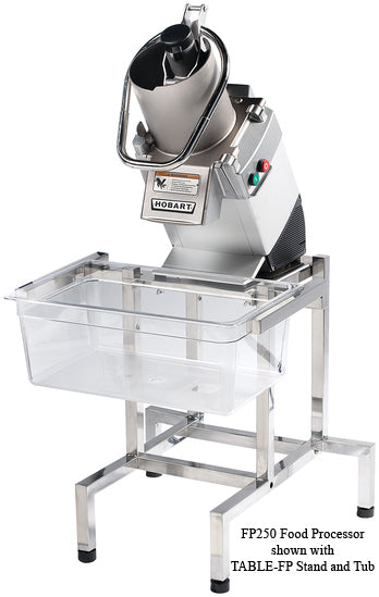 Hobart FP250-1A Continuous Feed Full Hopper Food Processor w/ 3 Plates - 3/4 HP
