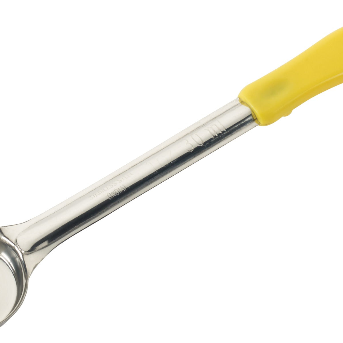 Winco FPP-1 1-Pc Perforated Round Portioner w/ Yellow Handle 1 oz ...