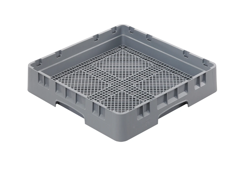Cambro FR258151 Camrack Flatware Rack - Full Size, Soft Gray - 6ea/Case