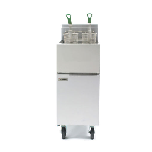 Frymaster GF14-NG natural gas floor fryer 40 lb capacity 100,000 BTU