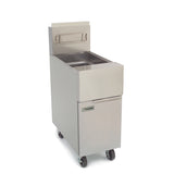 Frymaster GF40 LP propane floor fryer 50 lb capacity 122,000 BTU